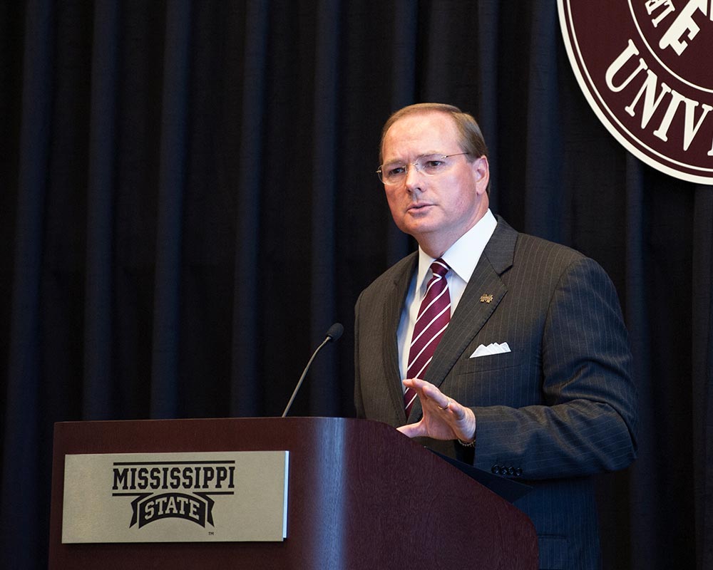 A personal word from Mississippi State University President Mark E