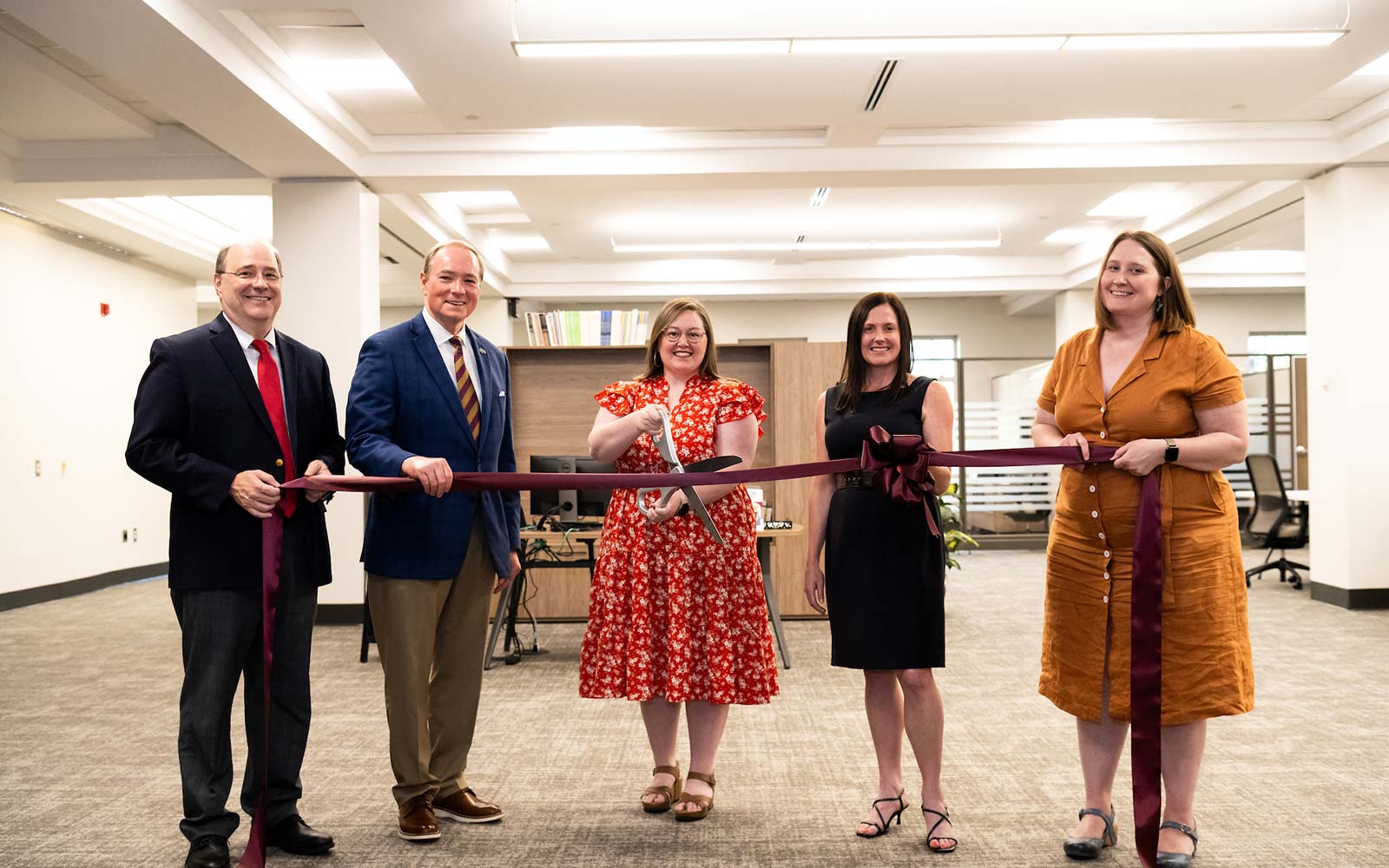 The Writing Center moves to the library and improves accessibility with a central campus hub