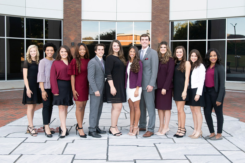 Maroon and white royalty 2018 MSU Court reigns during week